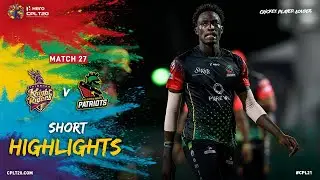 Highlights | Trinbago Knight Riders vs St Kitts and Nevis Patriots | CPL 2021