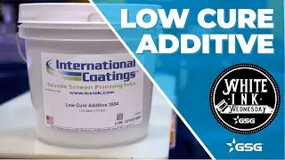 ICC Low Cure Additive for Screen Printing Inks | White Ink Wednesday