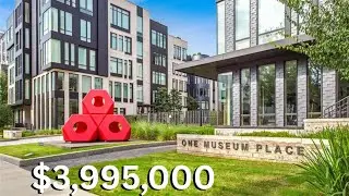 $3.995M Spectacular Midtown Atlanta Condo in One Museum Place I Atlanta Luxury Homes