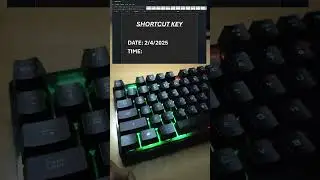 Shortcut For DATE & TIME #tricks #asmr