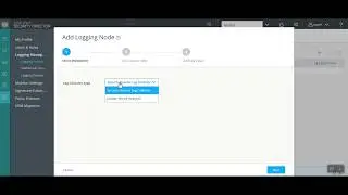Add a Log Collector in Junos Space. Configure Log collector in Juniper security director