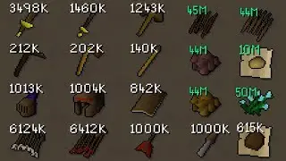 The Underground World of Junk Item Collecting! The Largest Item Collections #3 [OSRS]