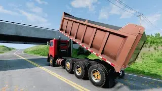 Trucks vs Bridges - BeamNG.Drive