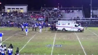 10/24 2014 Clayton Comets 35 @ East Wake Warriors 54 Varsity Football game