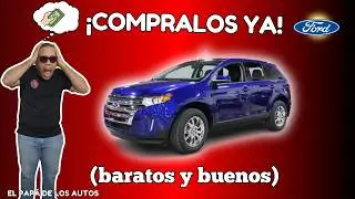 3 Ford usados que yo compraría.