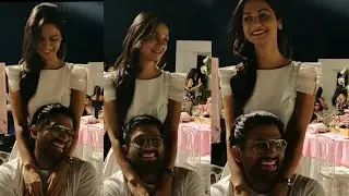 Allu Arjun and Sneha Reddy love unseen video!