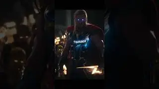 Thunder Feel the thunder!Thor attitude status ft.Edit||#marvel #avengers #thor #spiderman #shorts