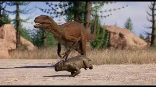 Walking With Dinosaurs recreated the documentary 1999 TRAILER OFICIAL BBC DINOSAURS 