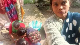 सूजी का लड्डू और तिल का लड्डू बनाया जा रहा है देखिए#viral #video @guddupinkivlog