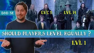 Can Player Characters Be Different Levels❓ - D&D 5e #DMRoundtable Experiences with Leveling Up
