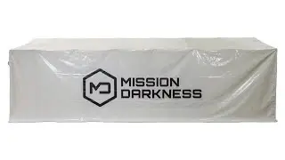 Mission Darkness Outdoor Waterproof Tent Cover with Carbon Fiber Frame