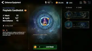 Epic 7: Limit Breaking Artifacts
