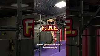 Muscle-Up Struggles: Purple Band Pouting 😅 | FINE Training #calisthenicsjourney