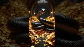 A Forbidden Gold Treasure 😱🐍 | Giant Black Snake Guarding the Gold