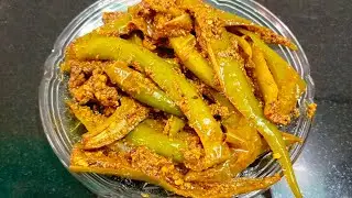Dahi Mirch Fry | Curd Green Chilli Recipe