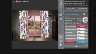 Stoffe von Designers Guild ans eigene Fenster h&auml;ngen