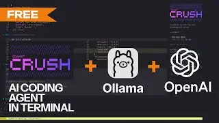 Crush Coding Agent Setup with Ollama - @OpenAI GPT OSS model