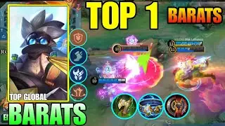 Barats Best Build and Emblem 2025 pt.414 - Build Top 1 Global Barats ~ MLBB