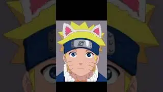 meow the anime cat #cat #naruto #sakura #sasuke #anime