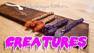 CREATURES! Gör din egen master av lera! Mr Crayman & the Dragon tail! [ENG Subs]