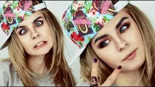 Cara Delevingne make up tutorial by Anastasiya Shpagina
