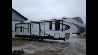 The 1st 2023 Sandpiper 3550BH Delivered to Dealer: Friendship RV