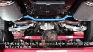 2015-2021 Mustang Adjustable Differential Bushing Insert System Install - Urethane - Steeda