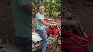 CRAZY KID ON CRF150R ON THE LIMITER!! #crf150r #honda #revlimiter #wd30