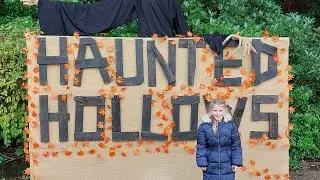 Hunted Hollows Scare Maze. Warwick Castle at Holloween. Filmed October 2023.