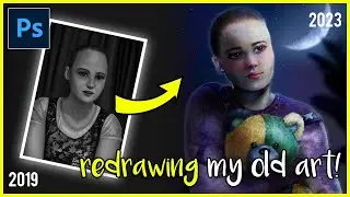 Redrawing my Old Art | 2019 vs 2023