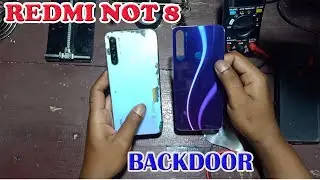 Cara Mudah Ganti Atau Pasang Backdoor Xiaomi Redmi  Note 8