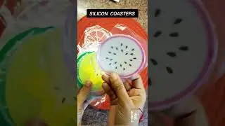 Silicon Coasters #amazonfinds #usefulkitchenitems #unboxing #youtubeshorts #shorts #amazon #myfirst