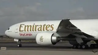 Boeing 777-F - A6-EFU - Emirates SkyCargo - Madrid Airport (MAD) - 12/10/25