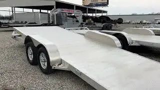 Aluma 82 Series Aluminum Tilt Deck Car Hauler Trailers