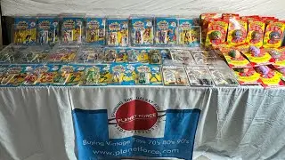 Large Vintage Super Powers MOC Figures + GI Joe & Madballs! Planet Force