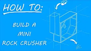 Mini rock crusher FULL BUILD / Find gold FAST!