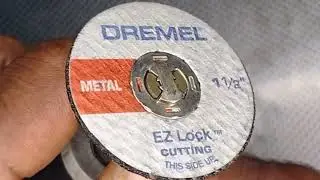 Super Easy Installation Of Dremel Ez lock Cutting Wheel.