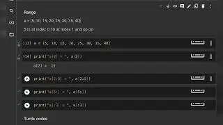 Range in Python| Class 20