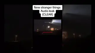 Stranger things leaked audio #strangerthings