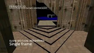 Paradox3D - software-based 3D retro FPS game engine