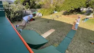His Crazy Backyard Setup! (4/30/25)