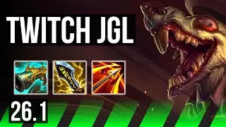 TWITCH vs DIANA (JGL) | EUW Diamond | 26.1