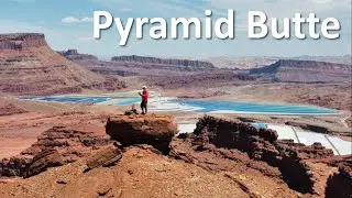 Pyramid Butte class-4 hike, Moab, Utah