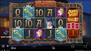 Wild Heist At Peacock Manor Slot - Big Win (No Audio)