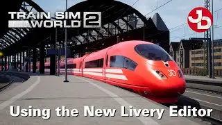 Custom Repaint for the ICE 3M Bullet Train | New Livery Editor on TSW 2