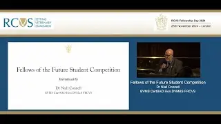 RCVS 2024 Fellowship Day - Fellows of the Future Student Competition