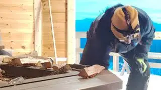 Как развести огонь в Арктике. Зимний кемпинг с базовым снаряжением.