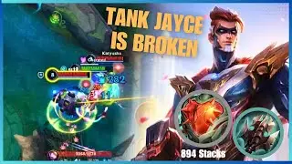 Jayce new tank build makes him unkillable | S16 | Full gameplay (Wildrift) - Urbs Gaming