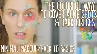 COVER ACNE & UNDEREYE BAGS. HOW TO USE COLOR CONCEALER