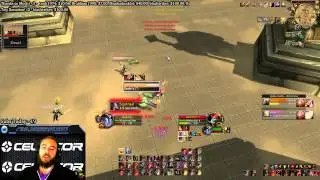 Warlords of Draenor - GLAD STANCE 1v2's RET & FERAL :O - Level 100 Warrior PvP